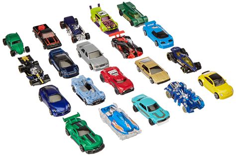 Hot Wheels 20 Car T Pack Styles May Vary Multicolor 76 T Buy