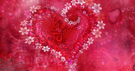 Pozadine Za Desktop Ljubavne Slike Srce Napravljeno Od Cvijeća