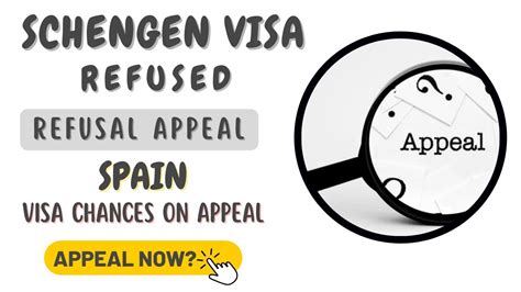 Spain Visa Appeal Schengen Visa Refused Refusal Reasons Appeal Success