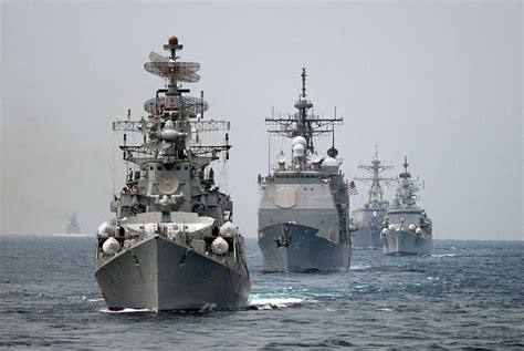 India And Japan Conduct Naval Exercise Amid Tensions With China