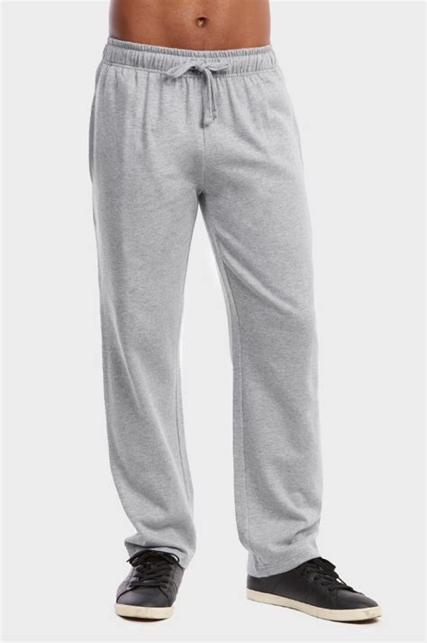 36 Units Of Mens Lightweight Fleece Sweatpants In Heather Grey Size Xl