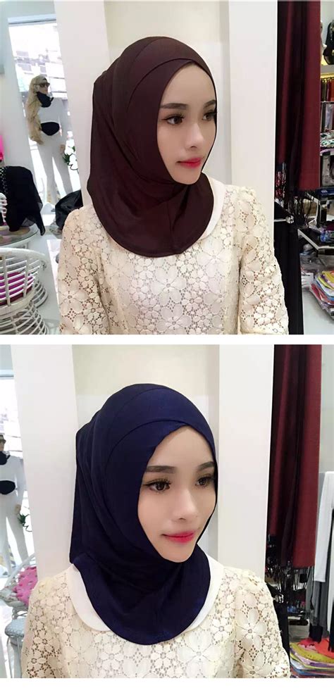 Zakiyyah V020 Solid Color Women Dubai Hijab Wholesale Arab Hijab Sex
