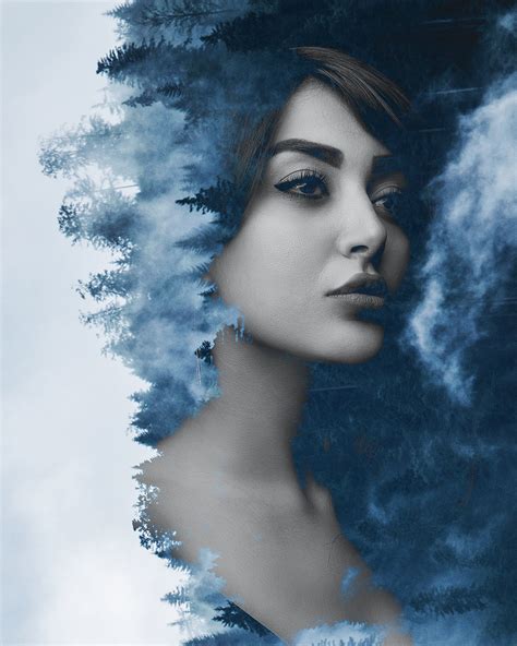 Image Double Exposure Dispersion Effect On Behance