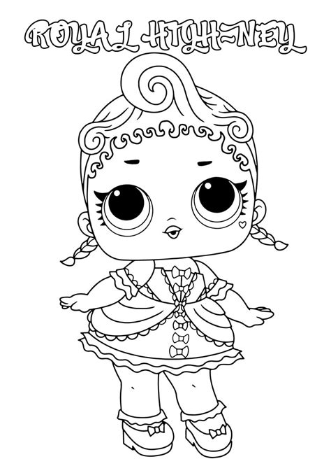 Mermaid Coloring Pages For Kids Lol Dolls Dreams Of Women