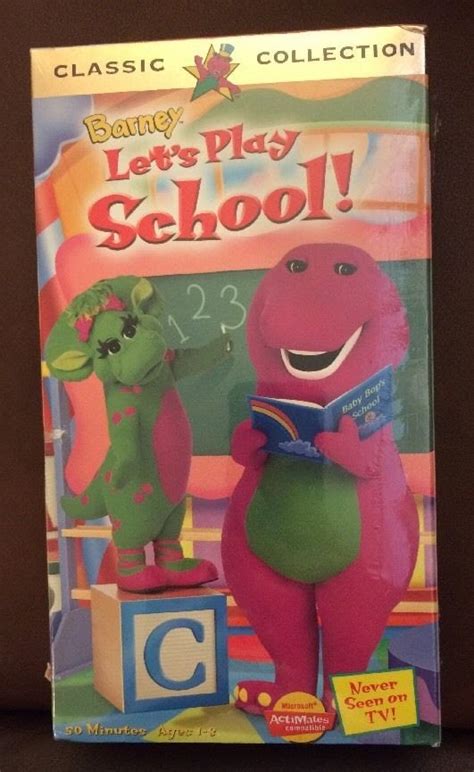 Opening To Barney Lets Play School 1999 Vhs Mgm Home Entertainment