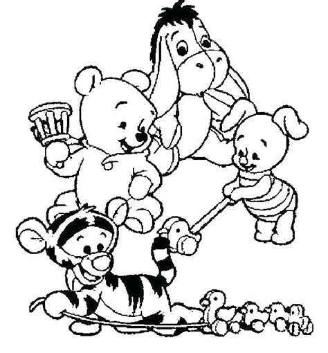 Baby Tigger Coloring Pages At Getcolorings Com Free Printable Colorings Pages To Print And Color