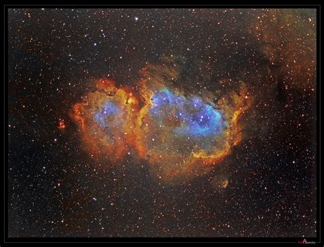 Astro Anarchy Ic 1848 The Soul Nebula As An Anaglyph Redcyan 3d