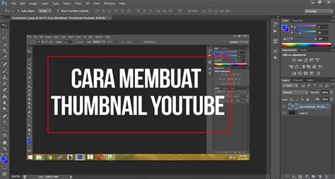 Cara Membuat Thumbnail Youtube Simple Di Photoshop Riendra Blog