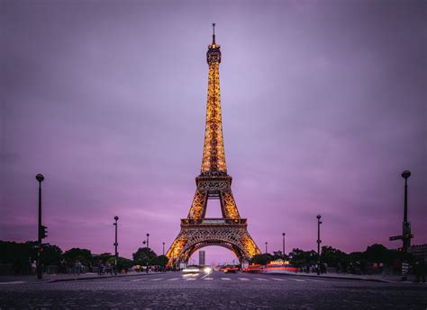 Man Made Eiffel Tower Hd Wallpaper