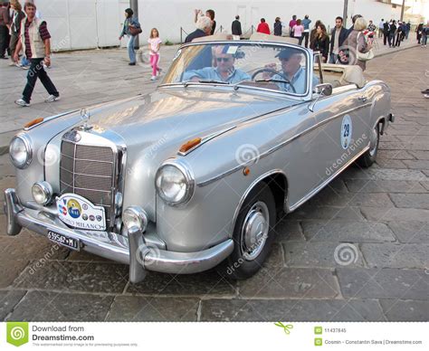 Vintage Mercedes Sport Car Editorial Image Image 11437845