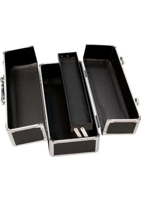 Lockable Vibrator Case Black Sex Toy Storage Fantasy Ts Nj