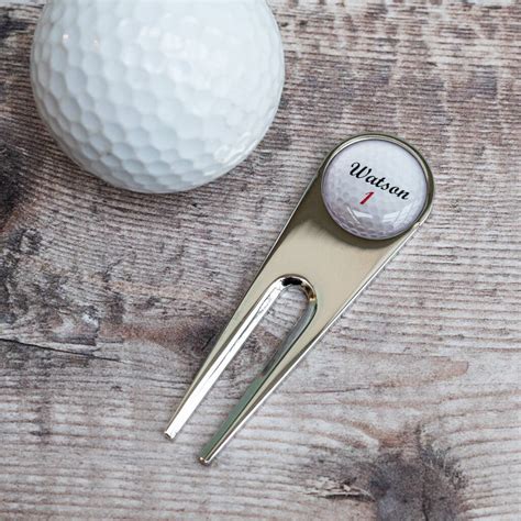Personalised Golf Divot Repair Tool By Me And My Sport