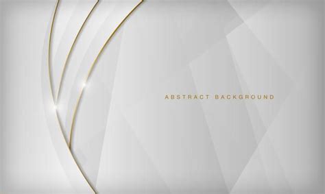 Premium Vector Elegant Abstract Light Silver Wave Background Luxury