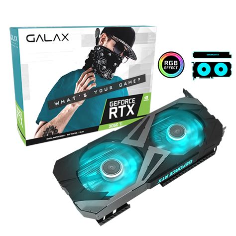 Galax Geforce Rtx 3060 Ti Ex Lhr 1 Click Oc Feature Graphics Card