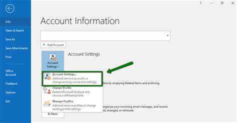 Cpanel Email Account Setup In Outlook 2019 Visual People