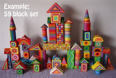 These Are Some Beautiful Rainbow Kids Blocks I Create Myself Rainbow