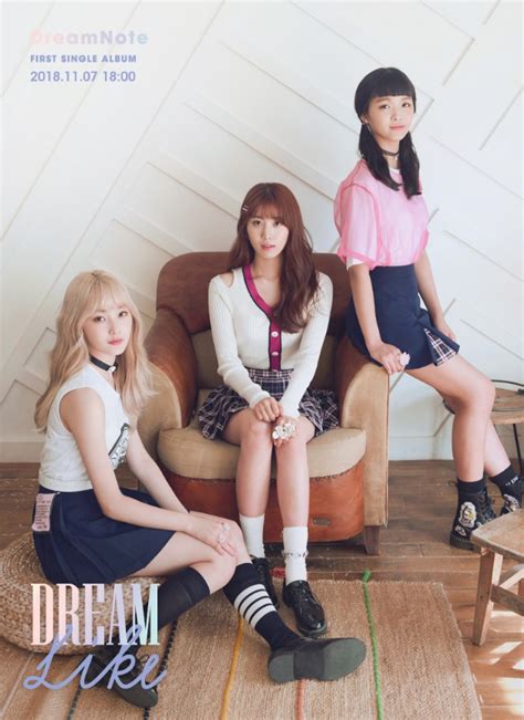 New Girl Group Dream Note Perfect A Lovely School Girl Look In
