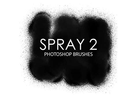 Hi Res Spraypaint Photoshop Brushes Set Two Free Photoshop Brushes Images