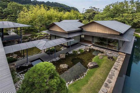 Inside Kengo Kumas Water Cherry Villa On The Japanese Coast — Design Anthology Japanese Home