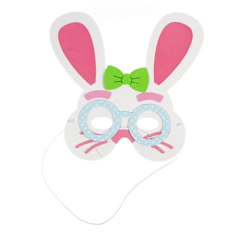 Craft County Foam Easter Bunny Mask Craft Kit 12 Pack For Kids
