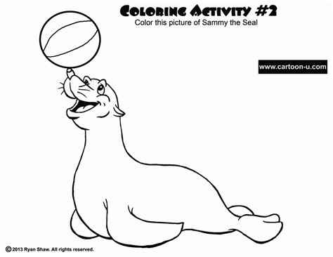 Print coloring pages by moving the cursor over an image and clicking on the printer icon in its upper right corner. Baby Seal Coloring Pages - Coloring Home