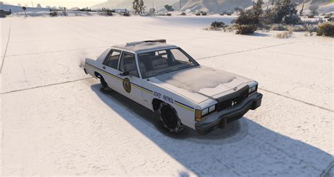 Police Ford LTD Crown Victoria 1987 [ Replace | Snow ] - GTA5-Mods.com