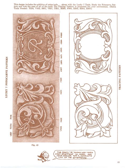 Leather Carving Patterns For Wallets Iucn Water