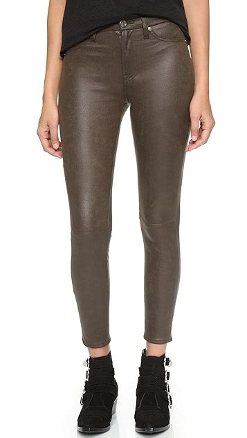7 For All Mankind High Waisted Ankle Skinny Jeans SHOPBOP