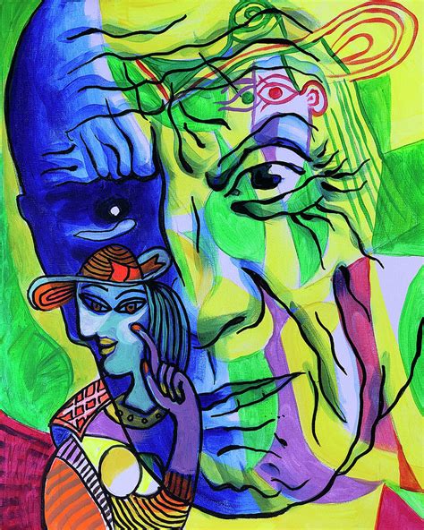 Portrait Of Pablo Picasso Painting By Leon Zernitsky Pixels