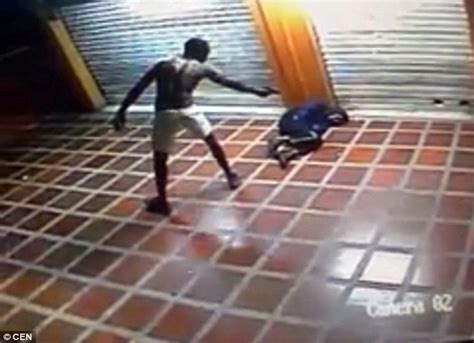 Video Shows Colombian Gang Member Shoot Dead A Homeless Man Daily