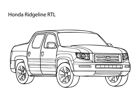 Printable Toyota Tundra Coloring Pages