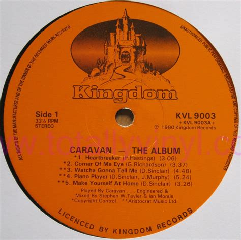 Totally Vinyl Records Caravan The Album Lp