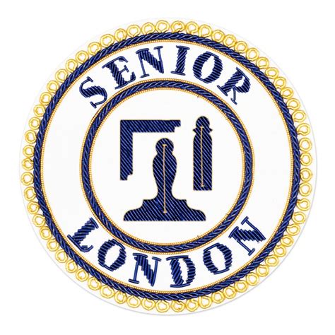 Senior London Grand Rank Undress And Dress Apron Badge And Collar Jewel