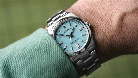 Hands On Rolex Oyster Perpetual 36mm Turquoise Dial 2020 Video