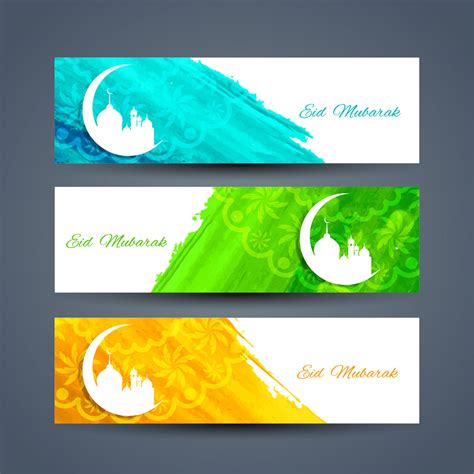 Abstract Islamic Banners Set 337680 Vector Art At Vecteezy