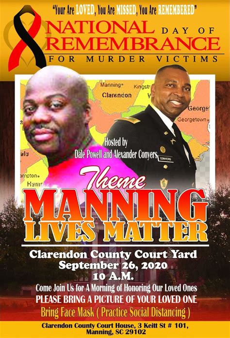 National Day Of Remembrance For Murder Victims Manning Live