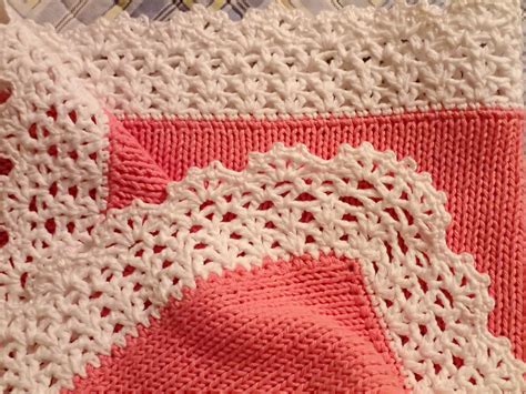 Lace Baby Blanket Free Crochet Pattern