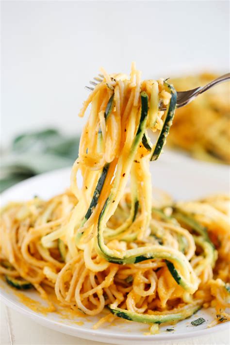Butternut Squash And Sage Spaghetti With Zucchini Noodles Eat Yourself