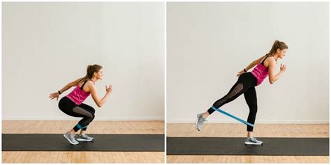 this leg band workout sculpts your glutes thighs and quads in just 20 minutes at home the