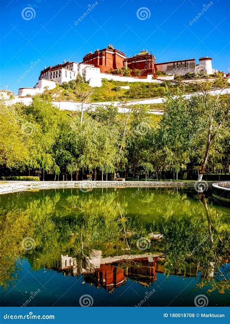 Views Of The Potala Palace Former Residence Of The Dalai Lama Lhasa