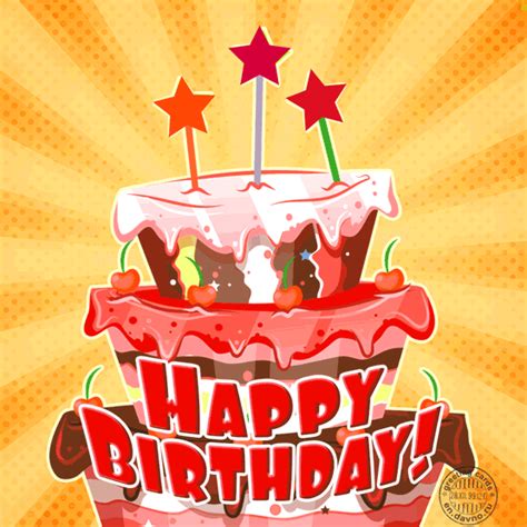 Happy Birthday Animated Cards Online Free Birthday Jkl