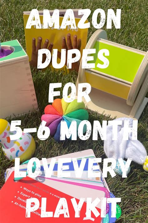 Amazon Dupes For Lovevery Toys Reviewing The 5 6 Month Lovevery Play