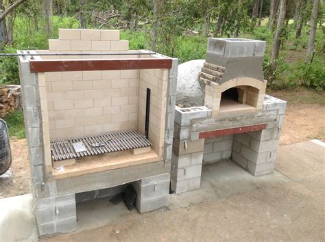 Mortar was used between these stone pieces thus giving it a nice finished look. Texas Oven Co. Argentinian Grill - Texas Oven Co.