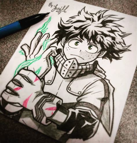 Deku Mha Drawing