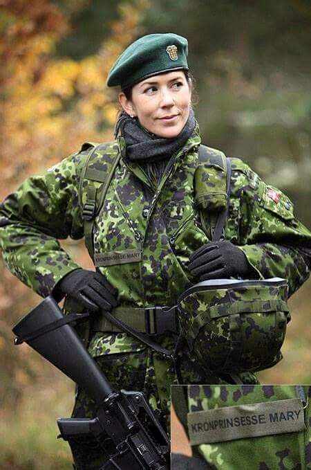 crown princess mary of denmark military women military girl princess mary