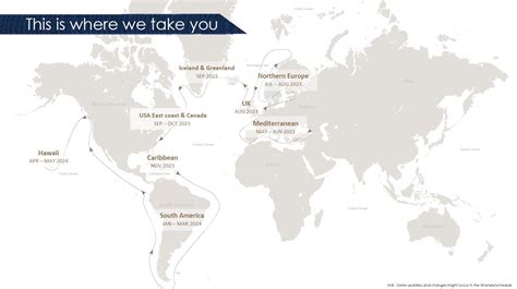 World Map Itineraries 