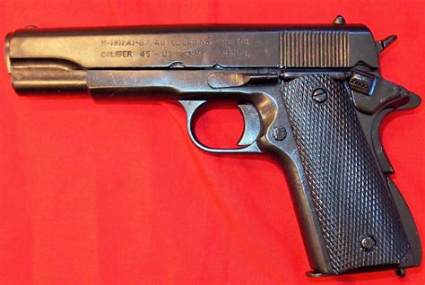 Replica M1911 Us Colt Hand Gun Pistol Denix Jb Military Antiques
