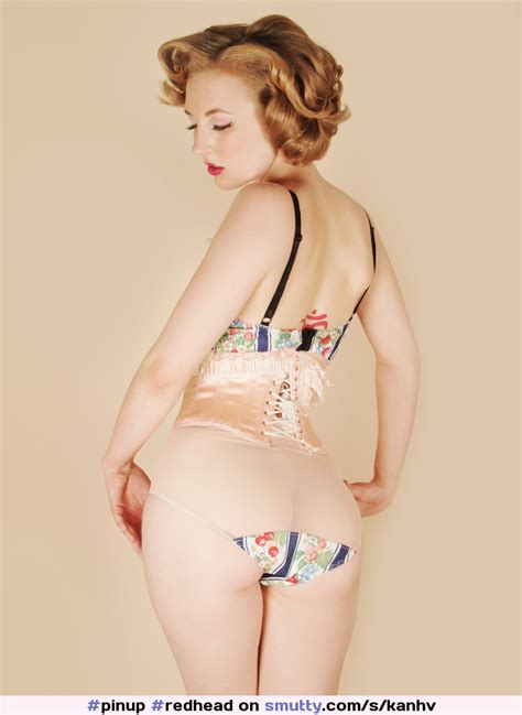 Pinup Redhead Sexylingerie Smutty Com