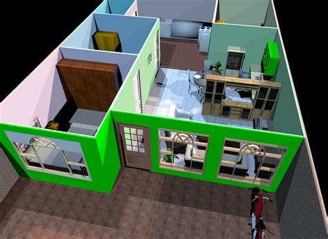 Draw the plan of your home or office, test furniture layouts and visit the results in 3d. Genda's Space: Design Interior Rumah Sweet Home 3D