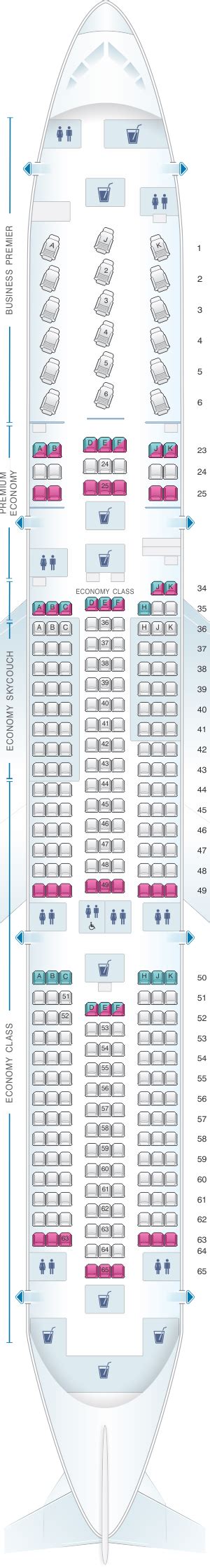 Seat Map Air New Zealand Boeing B Config Seatmaestro